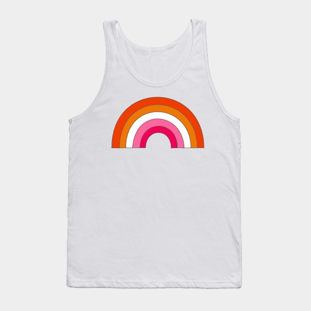 Lesbian Rainbow Tank Top by ThatGoodShirt